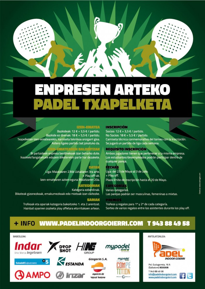 Liga Padel Interempresas 2016