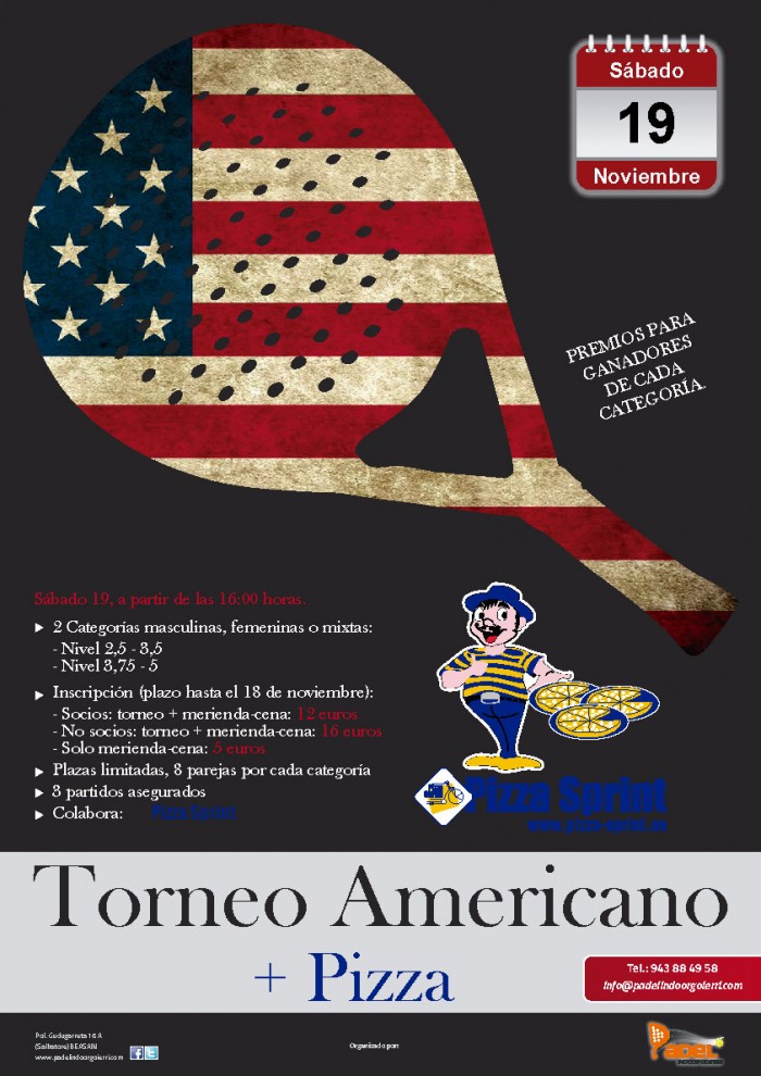 Torneo Americano + Pizzas