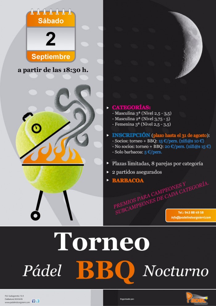 Torneo Nocturno + BBQ