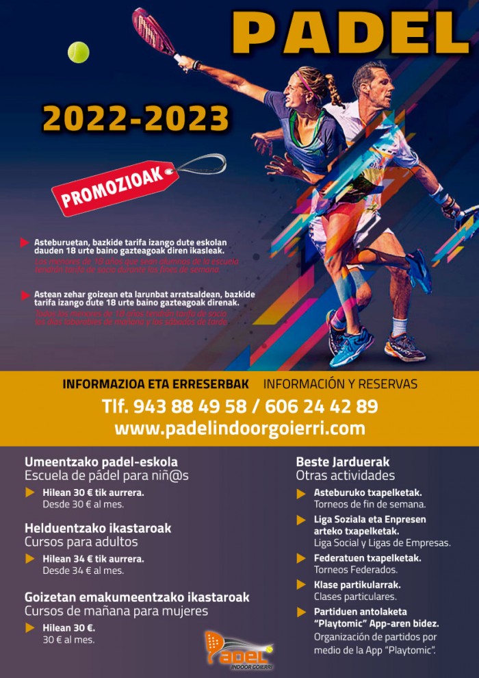 Nuevas Actividades 2022-2023